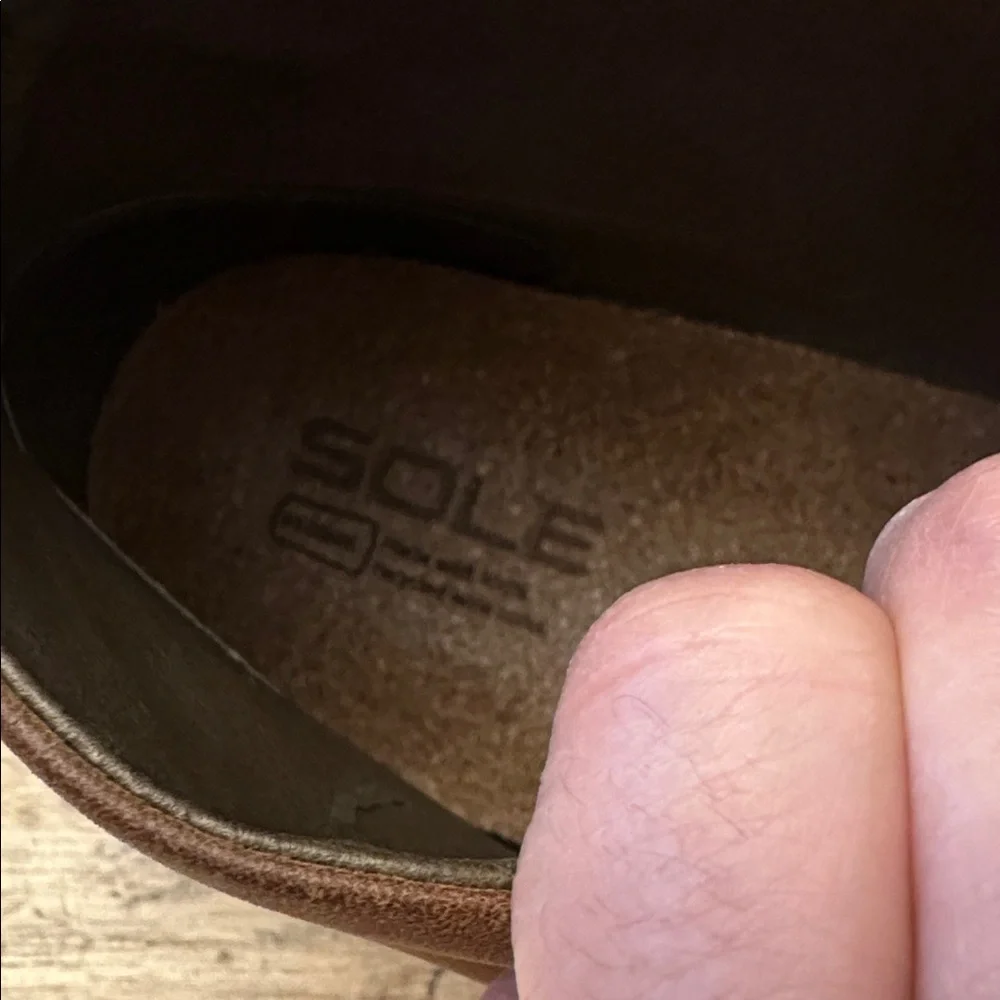 SOLE leather recork chukka boots